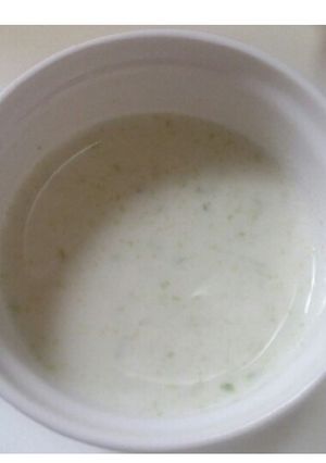離乳食:初期〜キャベツと豆腐のポタージュ-レシピのメイン写真