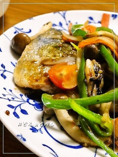 鯖のムニエル✿バルサミコソース-レシピのメイン写真