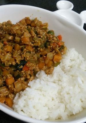 白菜のキーマカレー-レシピのメイン写真