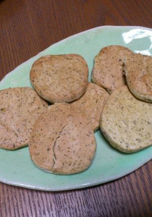 緑茶のサクポロクッキー-レシピのメイン写真