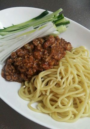 ジャージャー麺(炸醤麺)-レシピのメイン写真