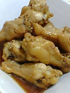 ☆お酢でさっぱり手羽元の簡単煮☆-レシピのメイン写真