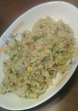サバカレーチャーハン-レシピのメイン写真