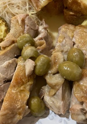 鶏もも肉のオリーブ煮-レシピのメイン写真
