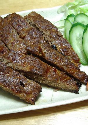 味噌風味！はんばーぐ-レシピのメイン写真
