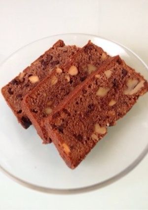 チョコとナッツのパウンド-レシピのメイン写真