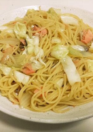 鮭の和風パスタ-レシピのメイン写真