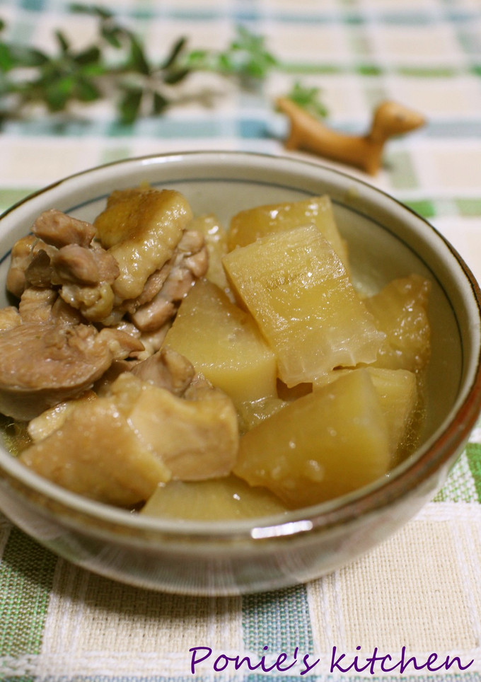 ほくほく♪大根と鶏もも肉の煮物-レシピのメイン写真