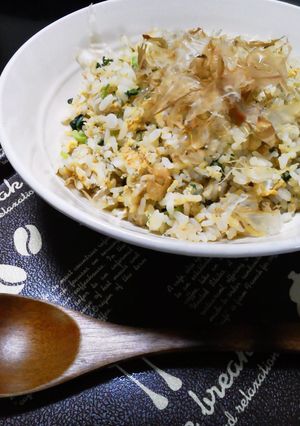 ちりめんじゃこと小松菜の炒飯-レシピのメイン写真