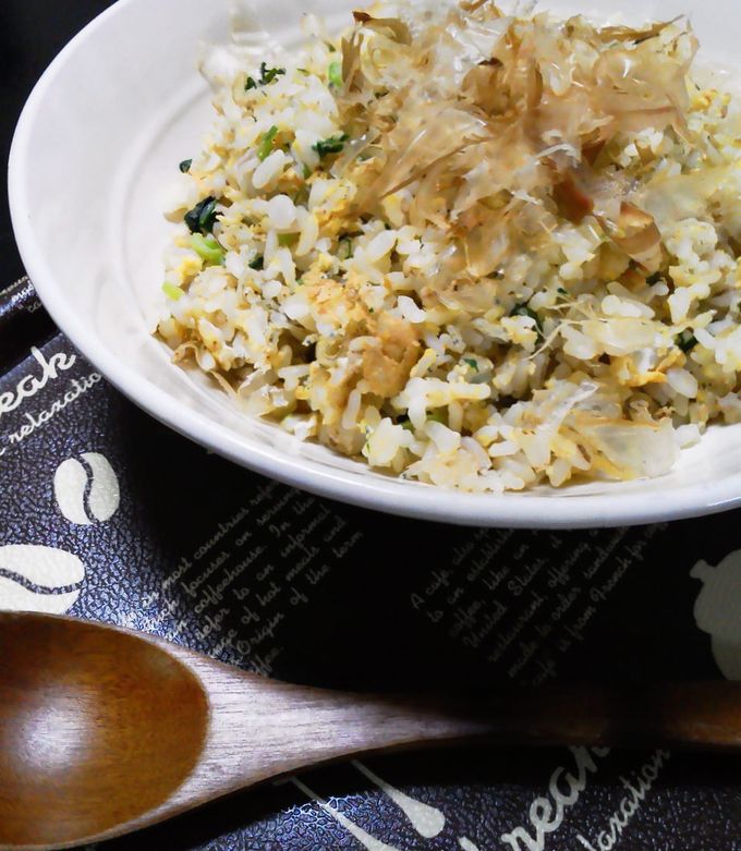 ちりめんじゃこと小松菜の炒飯-レシピのメイン写真