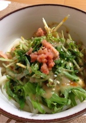 ♡ズボラ明太うどん♡-レシピのメイン写真