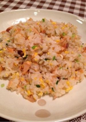 ポン酢でさっぱり☆鮭チャーハン-レシピのメイン写真