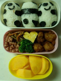 パンダのおにぎり弁当-レシピのメイン写真