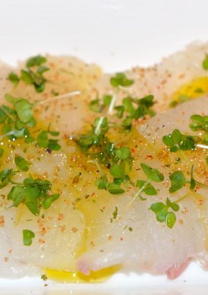 レストランより美味いヒラメのカルパッチョ-レシピのメイン写真
