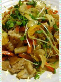 豚肉と大根のにんにくバター醤油炒め♪-レシピのメイン写真