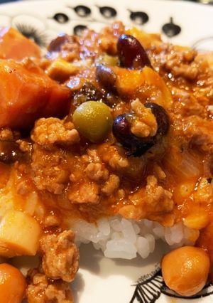 ミートごはん-レシピのメイン写真