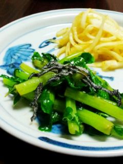 大根再利用!大根の茎のナムル-レシピのメイン写真