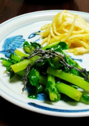 大根再利用!大根の茎のナムル-レシピのメイン写真