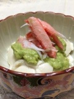 とろ~り濃厚♪ アボカド豆腐-レシピのメイン写真