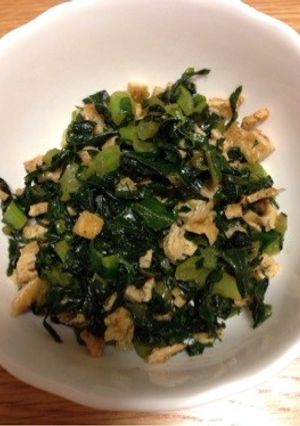 美味しい大根の葉炒めはいかが⁈-レシピのメイン写真