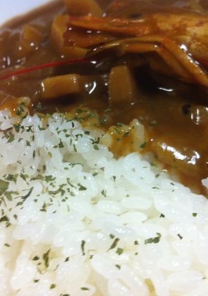 有頭海老と蓮根カレー-レシピのメイン写真