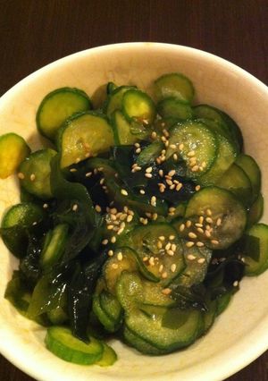 我が家の絶品きゅうりの酢の物♪-レシピのメイン写真