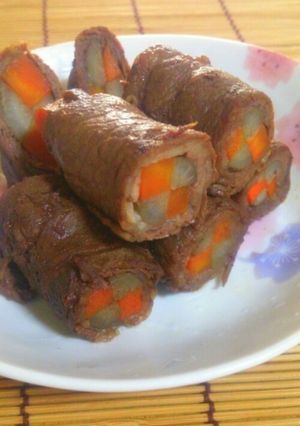 おせちに♪牛肉の八幡巻き-レシピのメイン写真