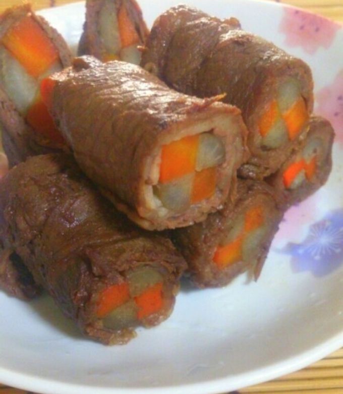 おせちに♪牛肉の八幡巻き-レシピのメイン写真
