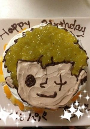 ONE PIECEゾロ♪キャラケーキ-レシピのメイン写真