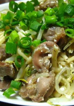 砂肝ともやしの炒め物-レシピのメイン写真