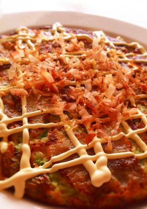 明石焼き風カリもちお好み焼き-レシピのメイン写真