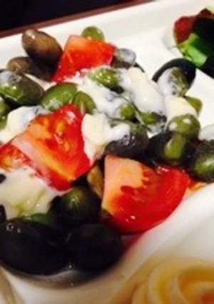 枝豆とトマトのイタリアン風サラダ-レシピのメイン写真