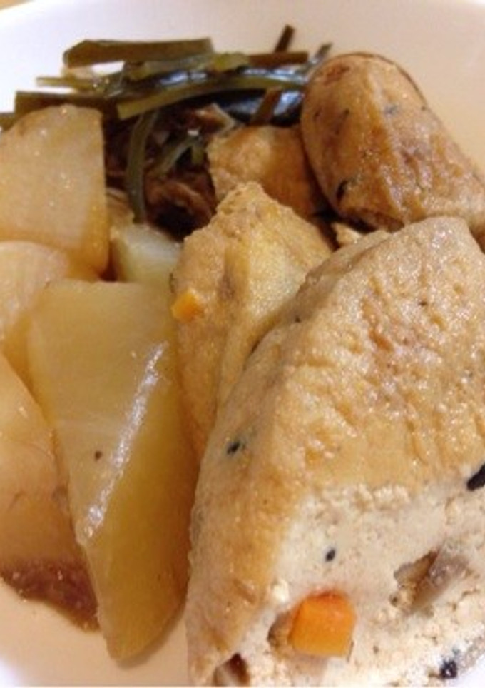 味しみ〜♪ながんもの煮物-レシピのメイン写真