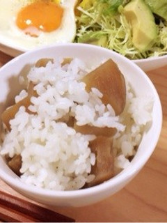 干し芋と白米だけ。甘い混ぜご飯-レシピのメイン写真