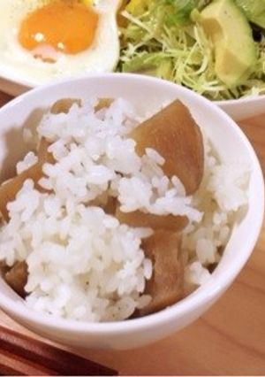 干し芋と白米だけ。甘い混ぜご飯-レシピのメイン写真
