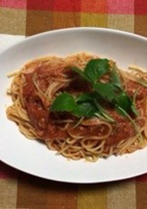 少ない材料で簡単贅沢蟹パスタ-レシピのメイン写真