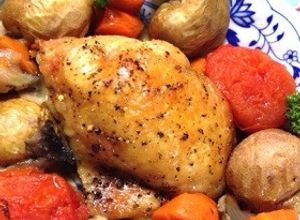 クリスマスディナー☆簡単ローストチキン-レシピのメイン写真