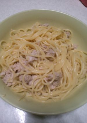 卵豚肉スパゲティ-レシピのメイン写真