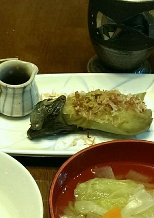茹でナスのポン酢かけ-レシピのメイン写真