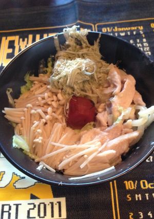 簡単！レンチン1発！レンジで蒸しうどん！-レシピのメイン写真