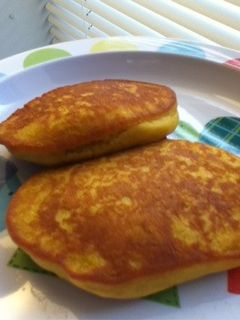 カボチャのホットケーキ(小麦・卵不使用)-レシピのメイン写真