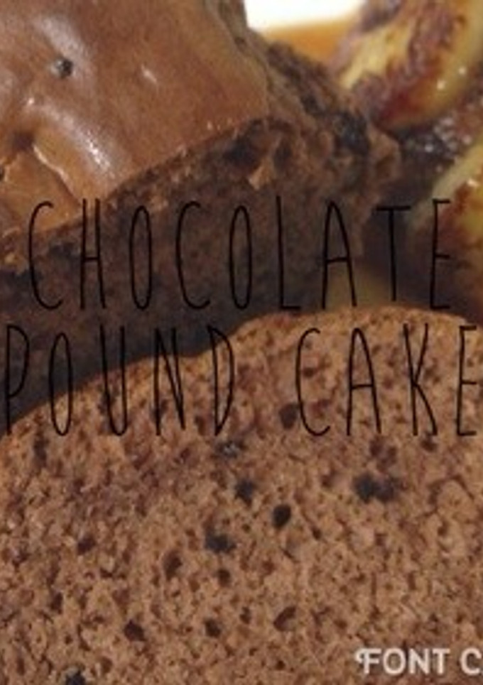 簡単！チョコレートアイスでパウンドケーキ-レシピのメイン写真