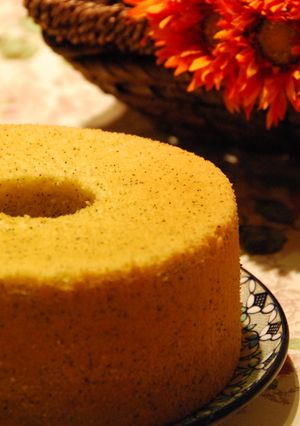 紅茶のシフォン（ベーキングパウダーなし）-レシピのメイン写真