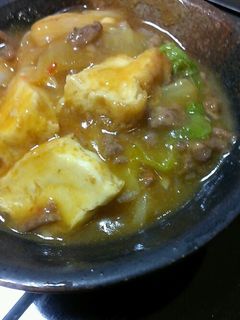 麻婆味の 白菜&厚揚げ~丼にも合います♪-レシピのメイン写真