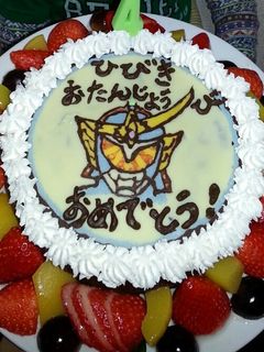 キャラチョコケーキ☆ガイム☆-レシピのメイン写真