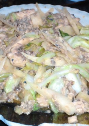 鯖の野菜炒め-レシピのメイン写真
