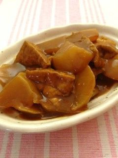 大根と厚揚げのカレー煮-レシピのメイン写真