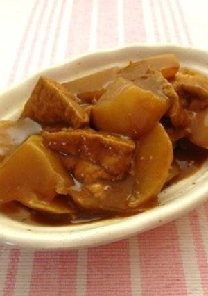 大根と厚揚げのカレー煮-レシピのメイン写真