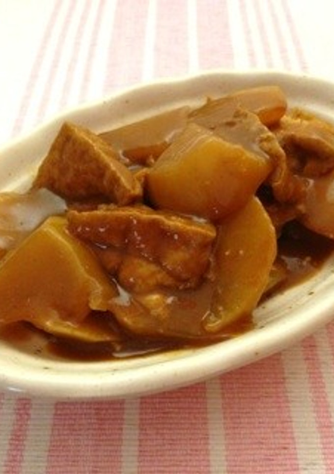 大根と厚揚げのカレー煮-レシピのメイン写真