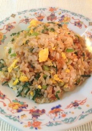 大根の葉とジャコの炒飯-レシピのメイン写真